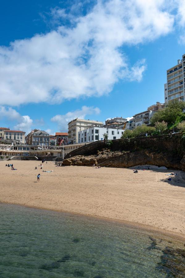 Hotel De La Plage Biarritz Exteriör bild