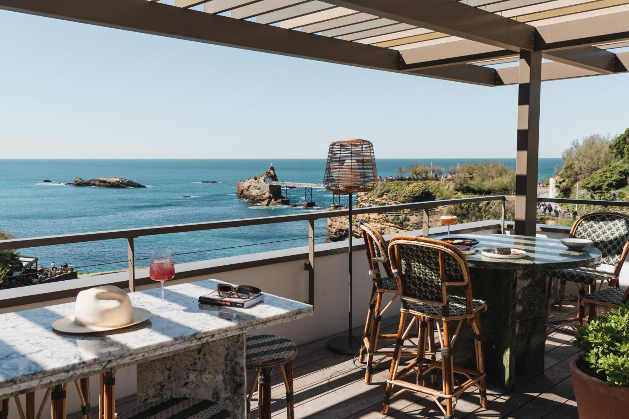 Hotel De La Plage Biarritz Exteriör bild