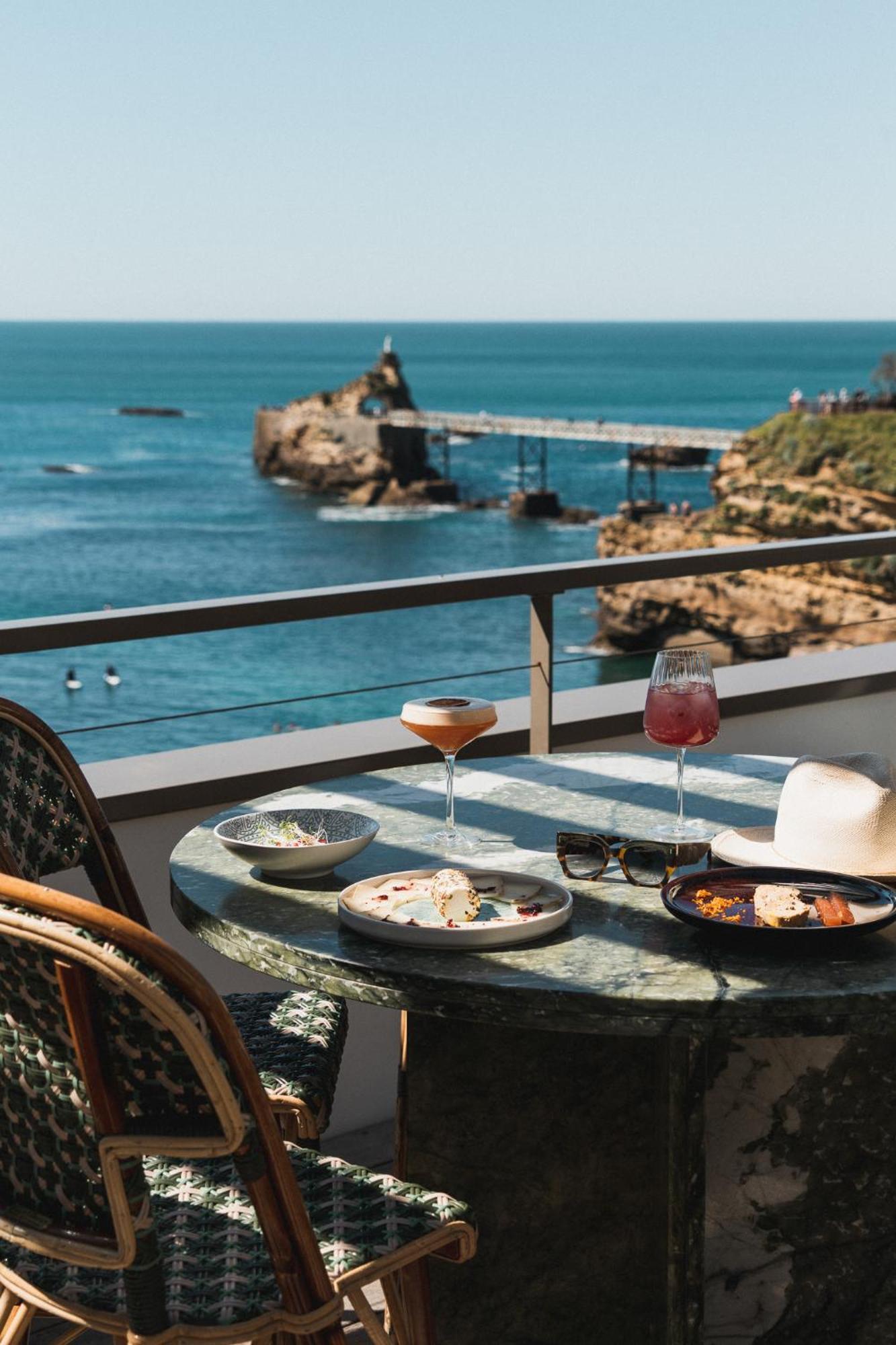 Hotel De La Plage Biarritz Exteriör bild