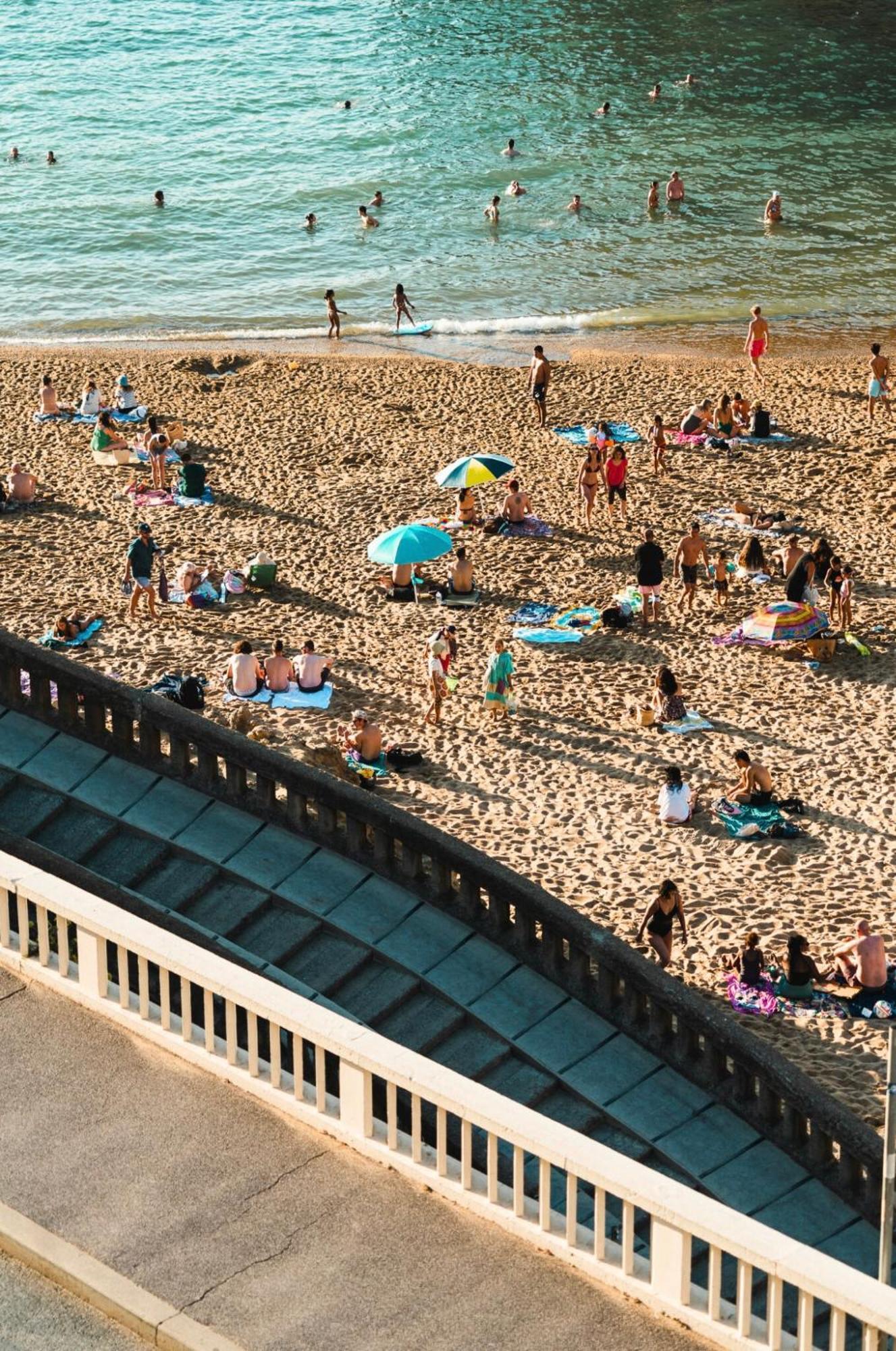 Hotel De La Plage Biarritz Exteriör bild